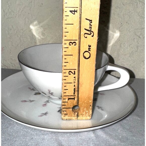 Vintage Petal Bouquet By Sango Cup & Saucer Set - Picture 5 of 7